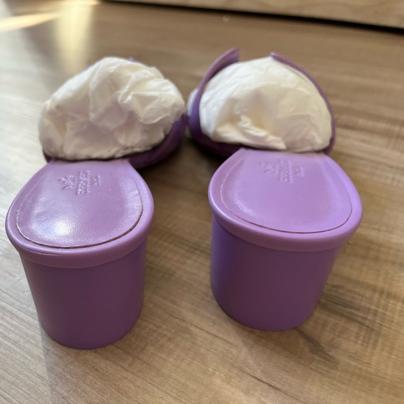 NWT Hermes Oasis Sandal violet - Picture 10 of 14